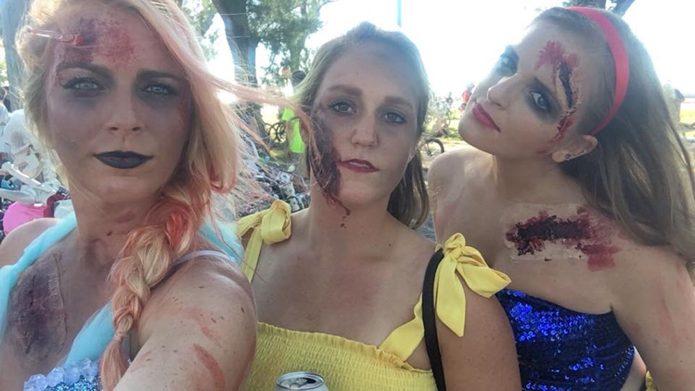 Zombie Bike Ride 2018 photo - Duval Street, Key West